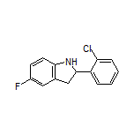 2-(2-Chlorophenyl)-5-fluoroindoline