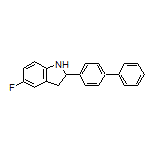 2-(4-Biphenylyl)-5-fluoroindoline