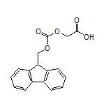 2-[[[(9H-Fluoren-9-yl)methoxy]carbonyl]oxy]acetic Acid