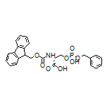 (2R)-2-(Fmoc-amino)-3-[[(benzyloxy)(hydroxy)phosphoryl]oxy]propanoic Acid