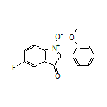 5-Fluoro-2-(2-methoxyphenyl)-3-oxo-3H-indole 1-Oxide