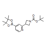 2-(1-Boc-azetidin-3-yl)pyridine-4-boronic Acid Pinacol Ester
