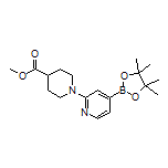 2-[4-(Methoxycarbonyl)piperidin-1-yl]pyridine-4-boronic Acid Pinacol Ester