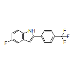 5-Fluoro-2-[4-(trifluoromethyl)phenyl]-1H-indole