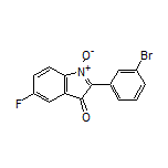 2-(3-Bromophenyl)-5-fluoro-3-oxo-3H-indole 1-Oxide