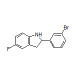 2-(3-Bromophenyl)-5-fluoroindoline