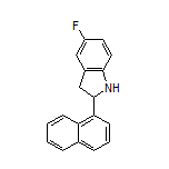 5-Fluoro-2-(naphthalen-1-yl)indoline
