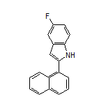 5-Fluoro-2-(naphthalen-1-yl)-1H-indole
