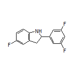 2-(3,5-Difluorophenyl)-5-fluoroindoline