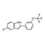 5-Fluoro-2-[3-(trifluoromethoxy)phenyl]-1H-indole