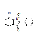 7-Chloro-3-oxo-2-(p-tolyl)-3H-indole 1-Oxide