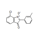 7-Chloro-3-oxo-2-(m-tolyl)-3H-indole 1-Oxide