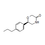(R)-6-(4-Propylphenyl)morpholin-3-one