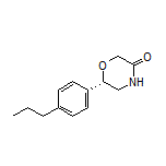 (S)-6-(4-Propylphenyl)morpholin-3-one