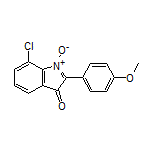 7-Chloro-2-(4-methoxyphenyl)-3-oxo-3H-indole 1-Oxide