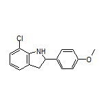 7-Chloro-2-(4-methoxyphenyl)indoline