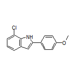 7-Chloro-2-(4-methoxyphenyl)-1H-indole