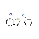 7-Chloro-2-(2-chlorophenyl)-1H-indole