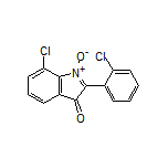 7-Chloro-2-(2-chlorophenyl)-3-oxo-3H-indole 1-Oxide