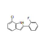 7-Chloro-2-(2-fluorophenyl)-1H-indole