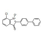2-(4-Biphenylyl)-7-chloro-3-oxo-3H-indole 1-Oxide