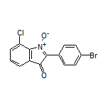 2-(4-Bromophenyl)-7-chloro-3-oxo-3H-indole 1-Oxide