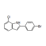 2-(4-Bromophenyl)-7-chloro-1H-indole