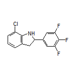 7-Chloro-2-(3,4,5-trifluorophenyl)indoline