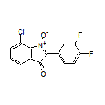 7-Chloro-2-(3,4-difluorophenyl)-3-oxo-3H-indole 1-Oxide