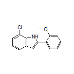 7-Chloro-2-(2-methoxyphenyl)-1H-indole