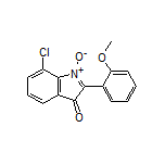 7-Chloro-2-(2-methoxyphenyl)-3-oxo-3H-indole 1-Oxide