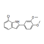7-Chloro-2-(3,4-dimethoxyphenyl)-1H-indole