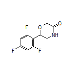 6-(2,4,6-Trifluorophenyl)morpholin-3-one
