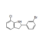 2-(3-Bromophenyl)-7-chloroindoline