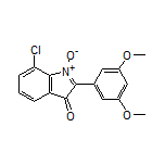 7-Chloro-2-(3,5-dimethoxyphenyl)-3-oxo-3H-indole 1-Oxide