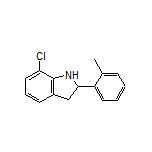 7-Chloro-2-(o-tolyl)indoline