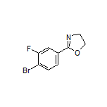 2-(4-Bromo-3-fluorophenyl)-4,5-dihydrooxazole