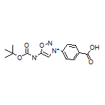 Boc-[3-(4-羧基苯基)-1,2,3-噁二唑-3-鎓-5-基]胺