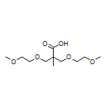 3-(2-Methoxyethoxy)-2-[(2-methoxyethoxy)methyl]-2-methylpropanoic Acid