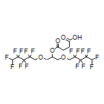 4-[[1,3-Bis[(2,2,3,3,4,4,5,5-octafluoropentyl)oxy]propan-2-yl]oxy]-4-oxobutanoic Acid
