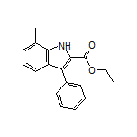 Ethyl 7-Methyl-3-phenyl-1H-indole-2-carboxylate