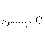 Benzyl 5-[(tert-Butyldimethylsilyl)oxy]pentanoate