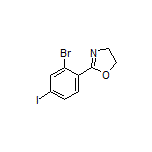2-(2-Bromo-4-iodophenyl)-4,5-dihydrooxazole