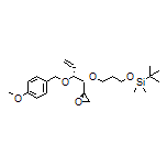 (3R,4S)-1-(4-Methoxyphenyl)-10,10,11,11-tetramethyl-4-[(R)-oxiran-2-yl]-3-vinyl-2,5,9-trioxa-10-siladodecane
