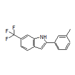 2-(m-Tolyl)-6-(trifluoromethyl)-1H-indole