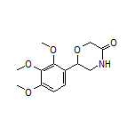 6-(2,3,4-Trimethoxyphenyl)morpholin-3-one
