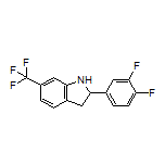 2-(3,4-Difluorophenyl)-6-(trifluoromethyl)indoline