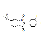 2-(3,4-Difluorophenyl)-3-oxo-6-(trifluoromethyl)-3H-indole 1-Oxide
