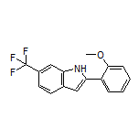 2-(2-Methoxyphenyl)-6-(trifluoromethyl)-1H-indole
