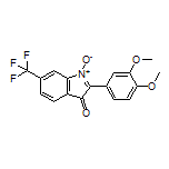 2-(3,4-Dimethoxyphenyl)-3-oxo-6-(trifluoromethyl)-3H-indole 1-Oxide